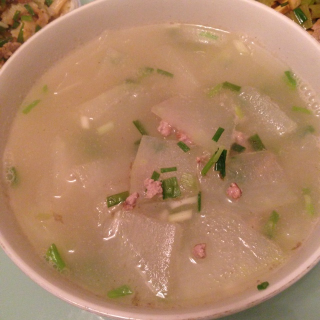 妈妈牌：肉末冬瓜汤