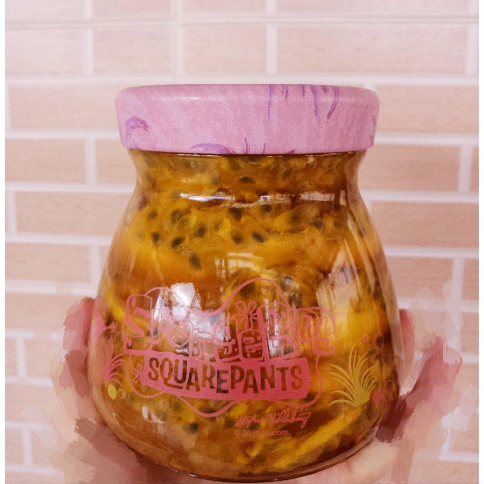 柠檬百香果蜂蜜饮
