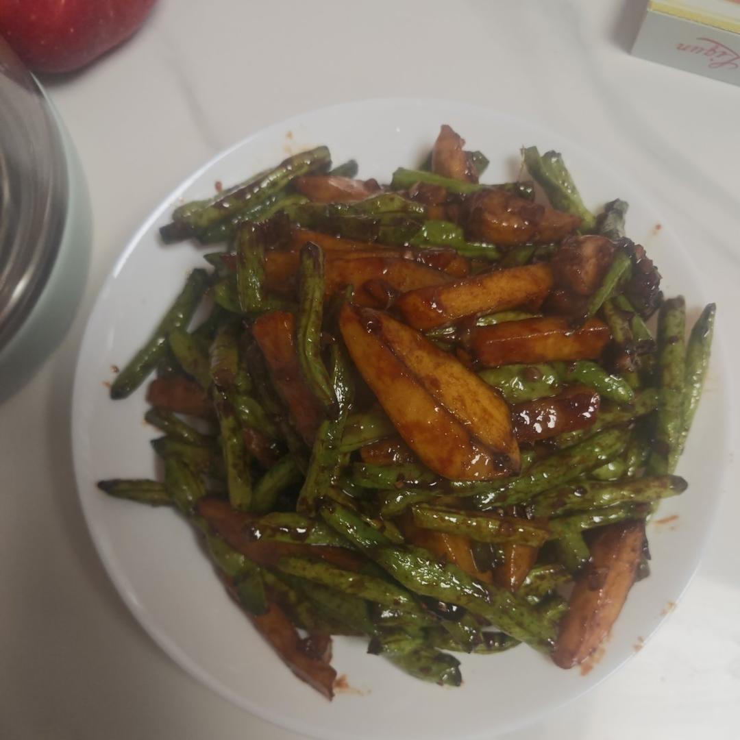 土豆烧豆角