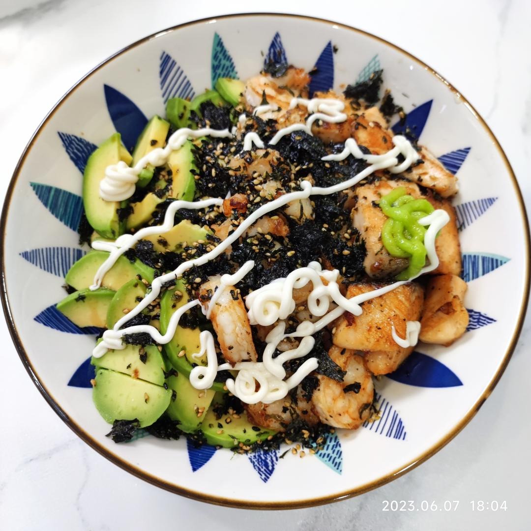 减脂增肌超级碗 Super Bowl（波奇碗Poké Bowl）