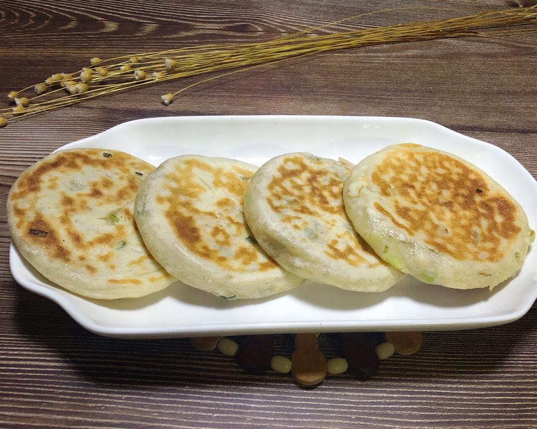 发面五香葱花饼