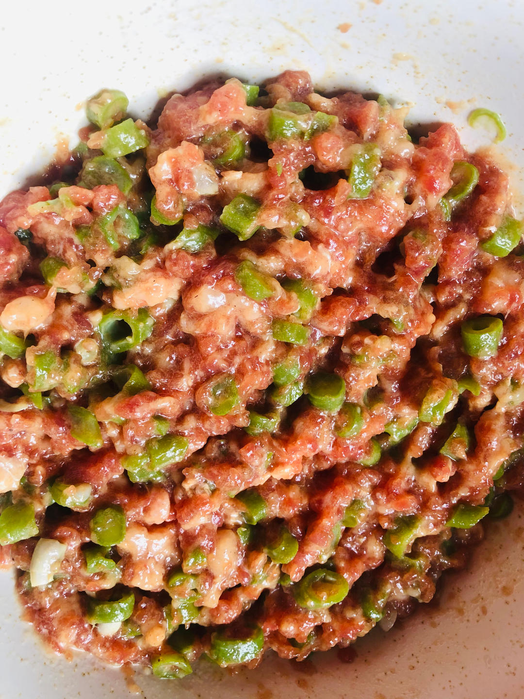 豆角猪肉馅饺子