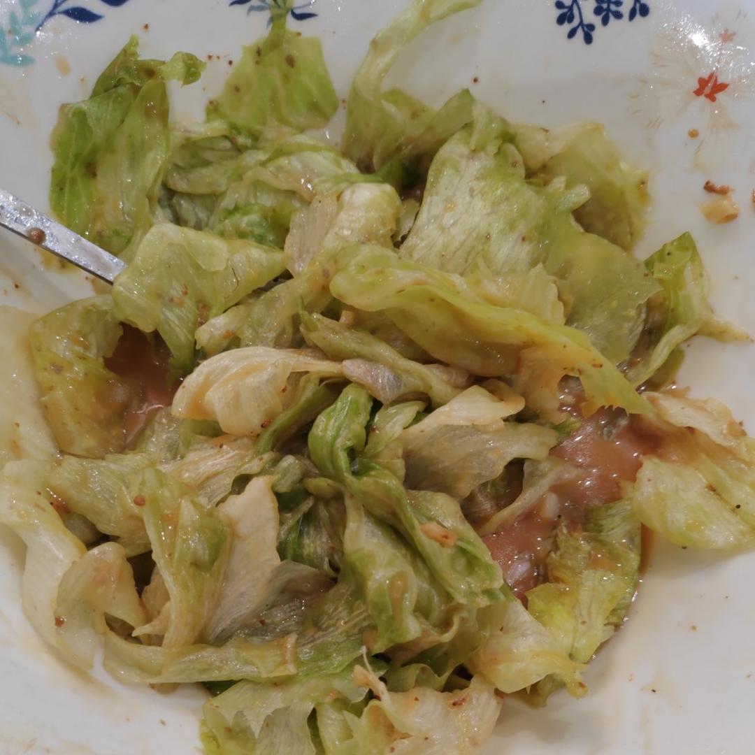 凉拌生菜