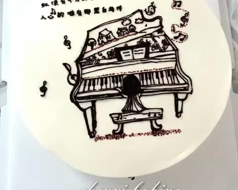 简约巧克力手绘
