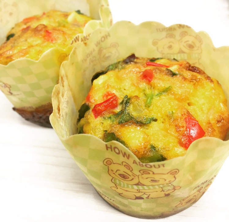 早餐鸡蛋杯cupcake Frittata