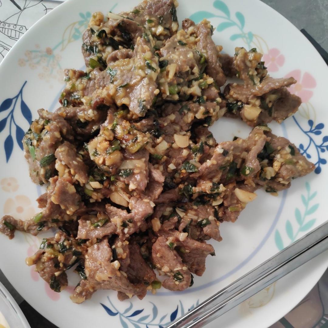 盐葱牛肉