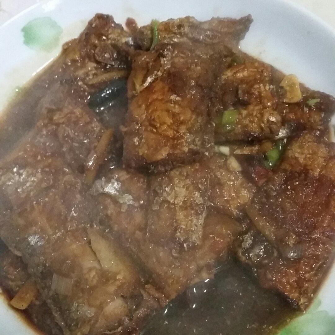 年菜红烧带鱼，在年夜饭上露一手吧！（多动图）