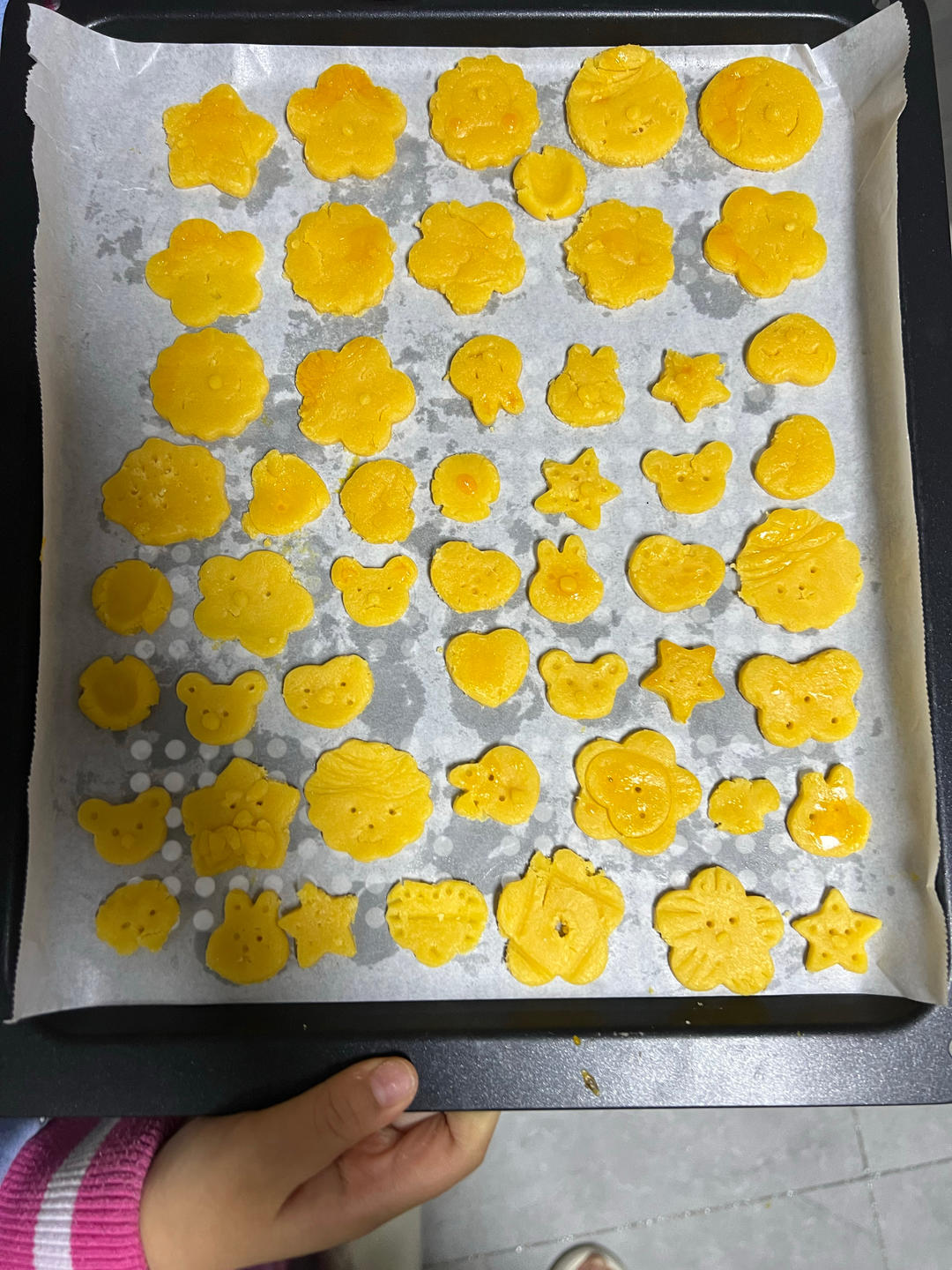 无需模具‼️简单可爱的搞怪小孩曲奇饼干