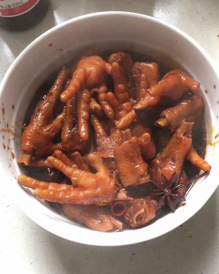 秘制红烧鸡爪
