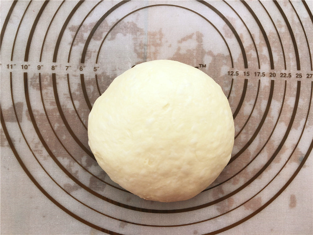 香葱肉松面包卷的做法 步骤7