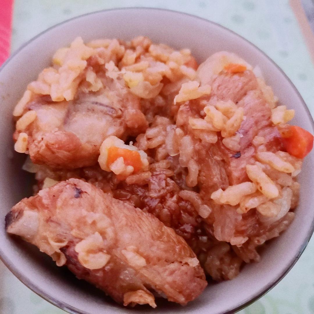 【排骨焖饭】