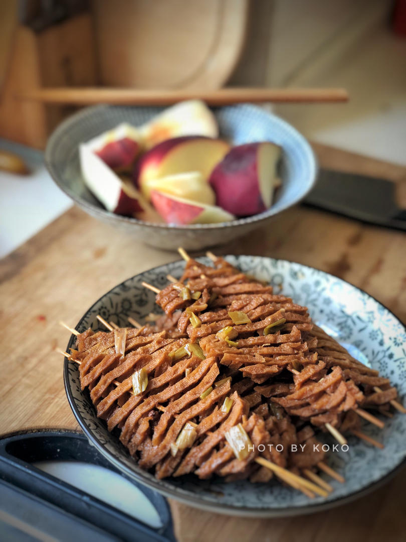 五香豆腐串