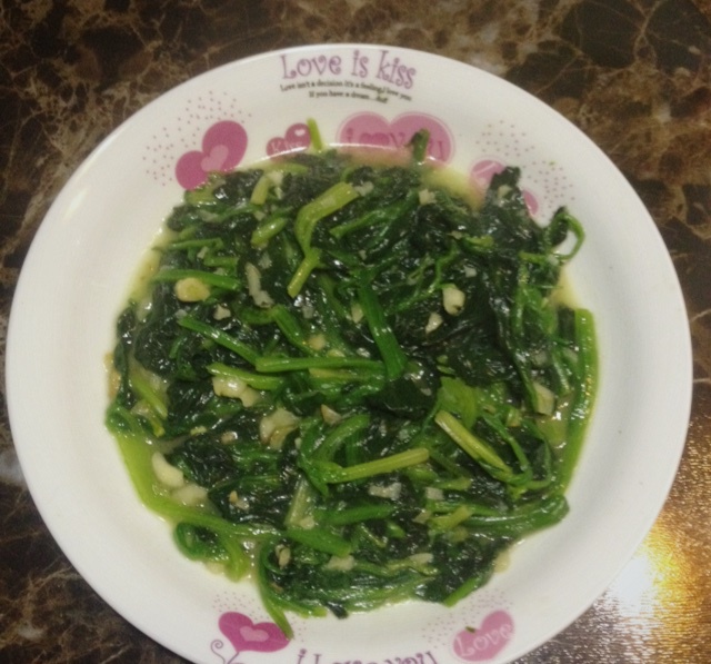 蒜末菠菜