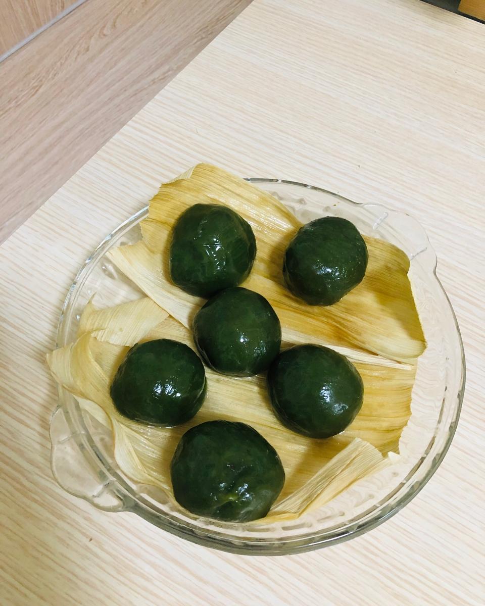 自制青团