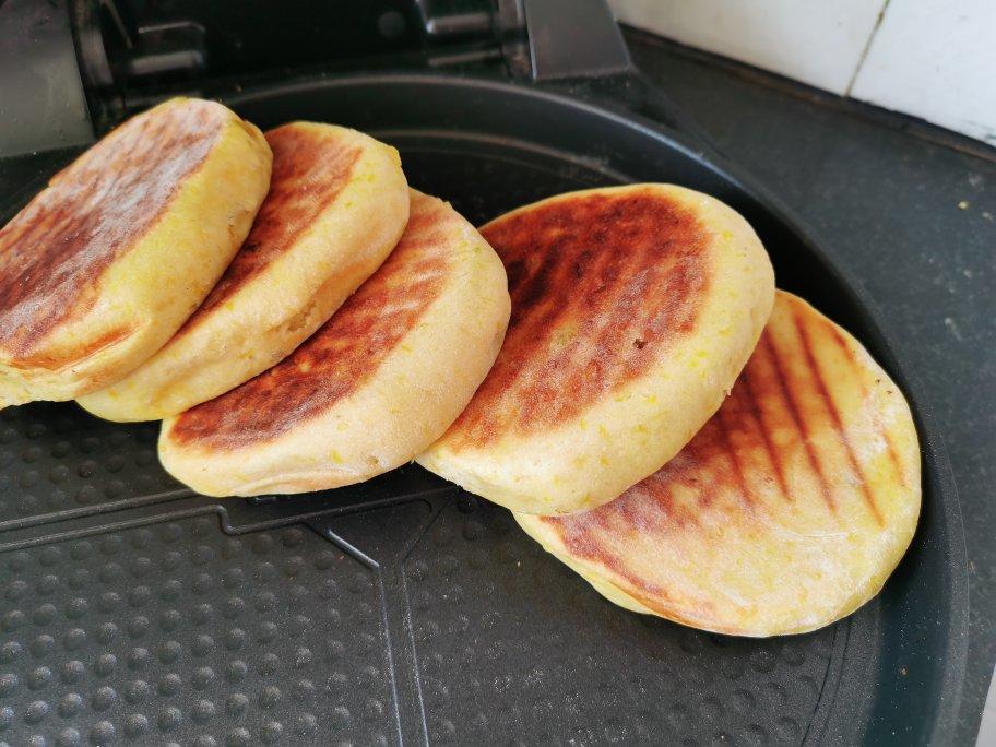 不加1滴水的南瓜发面饼
