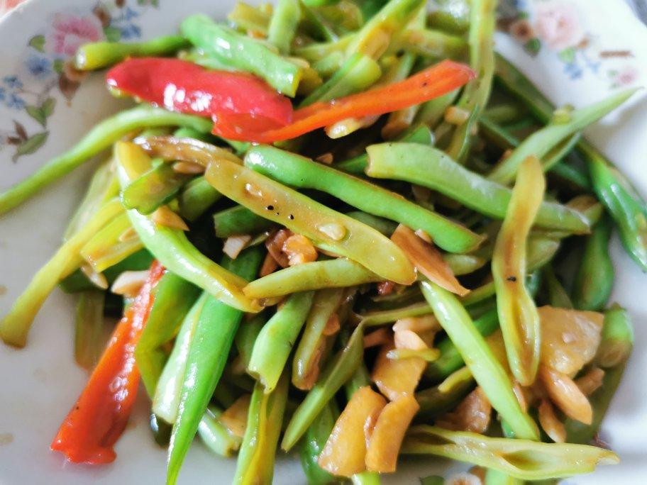 家常四季豆炒肉