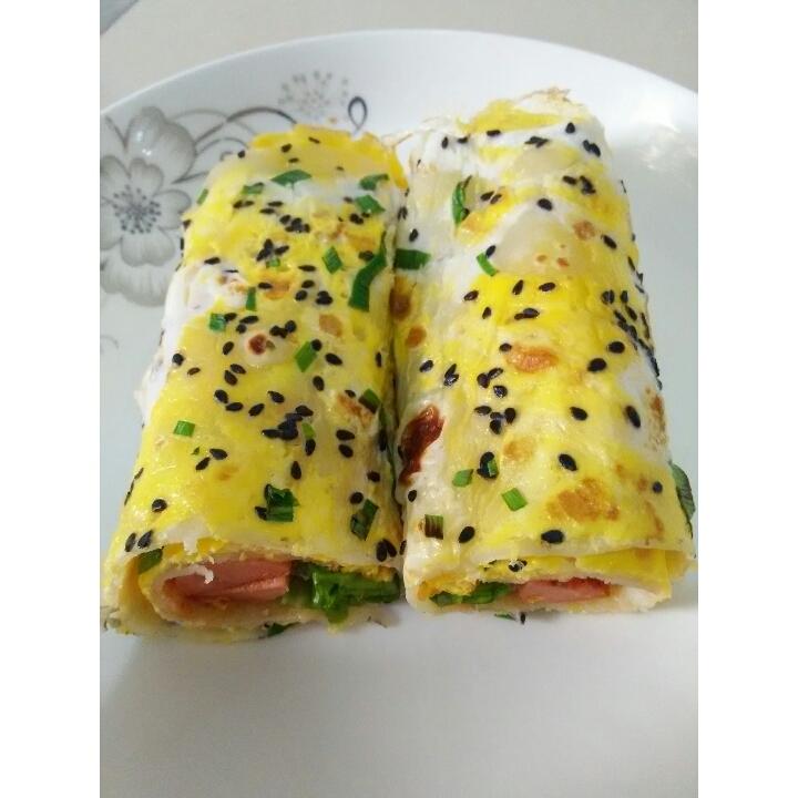 平底锅版煎饼果子