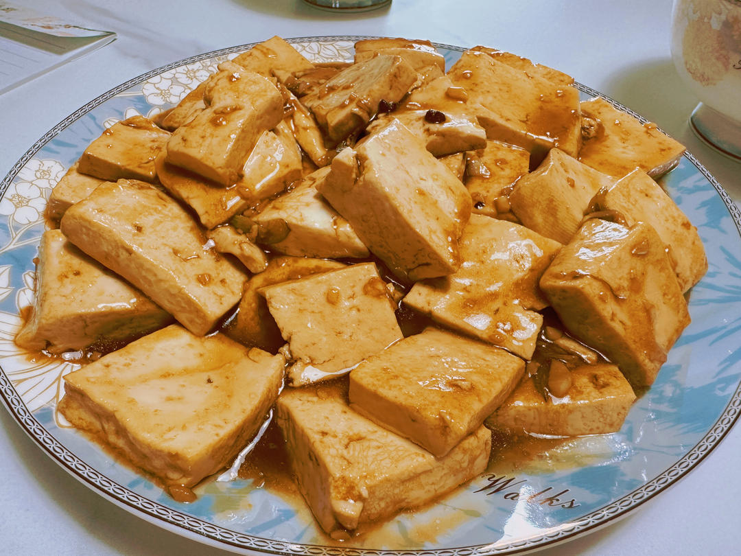 老妈溜豆腐