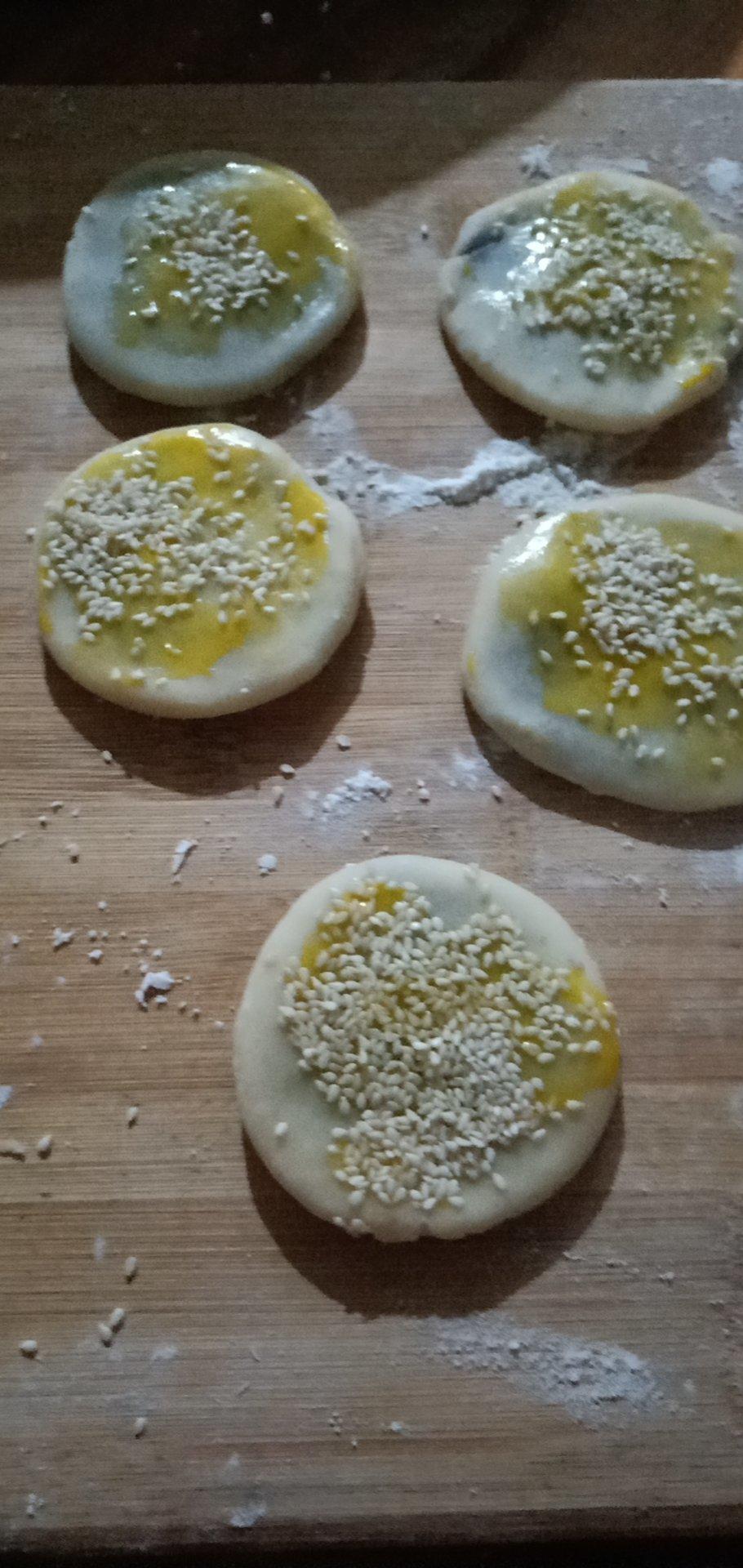 豆沙馅老婆饼（玉米油版）