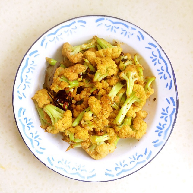 很“浪费”米饭的家常菜之一-------干锅菜花