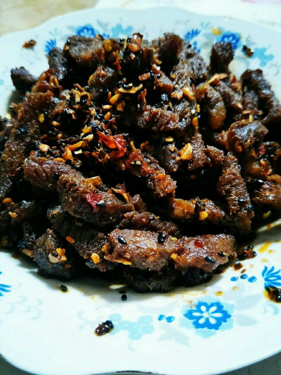 麻辣牛肉干