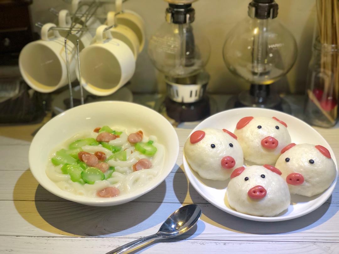 猪卡通包