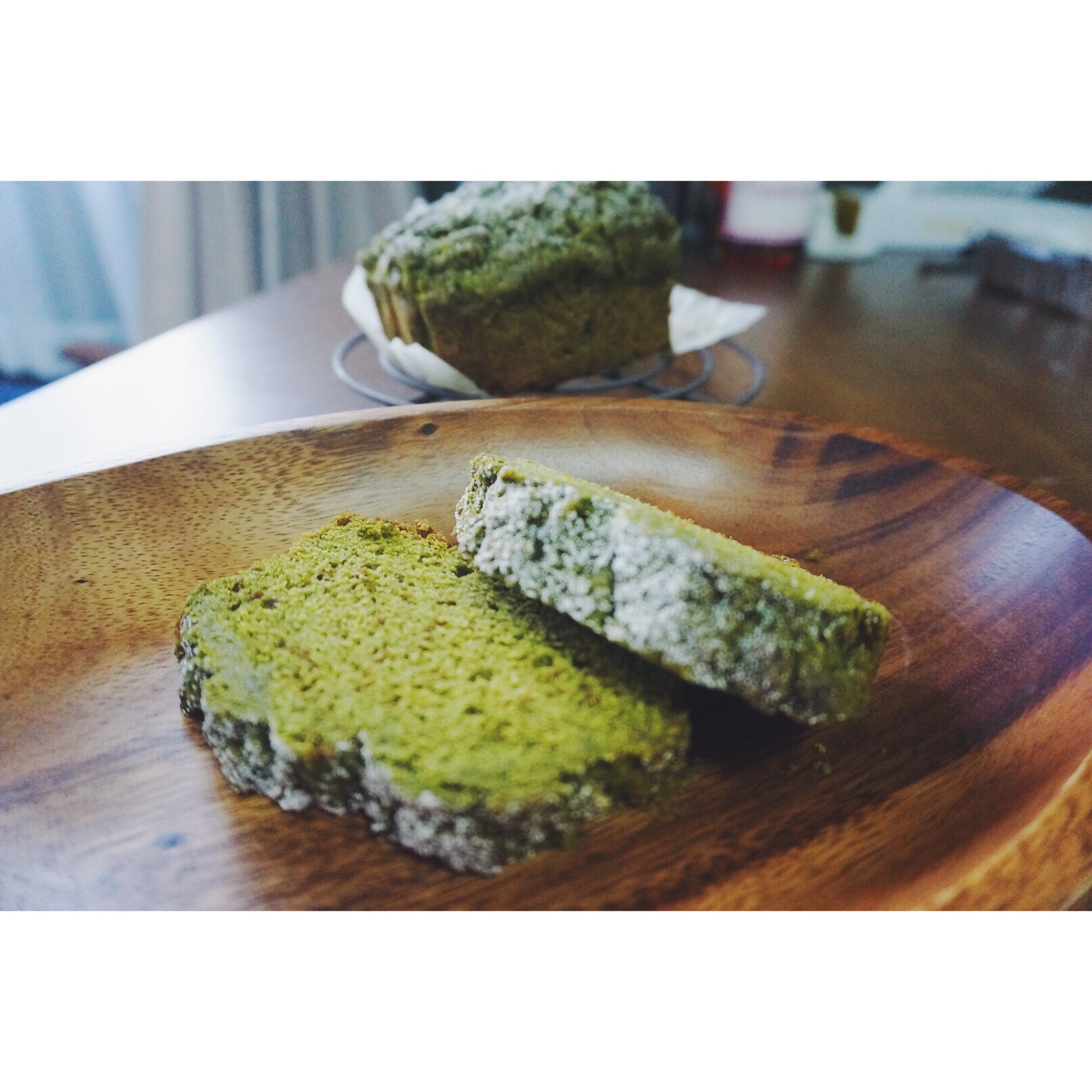 绝品抹茶奶酥磅蛋糕