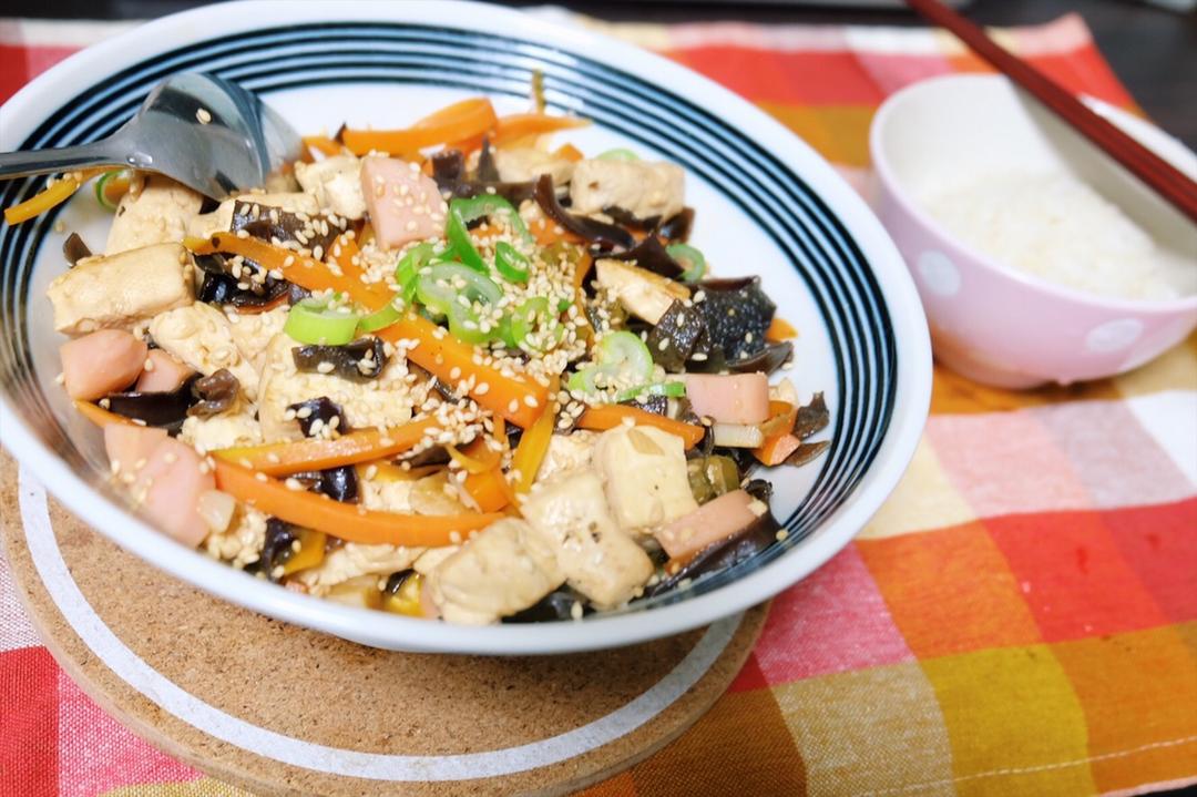鱼香豆腐