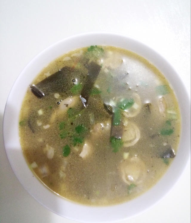 酸辣肚丝汤
