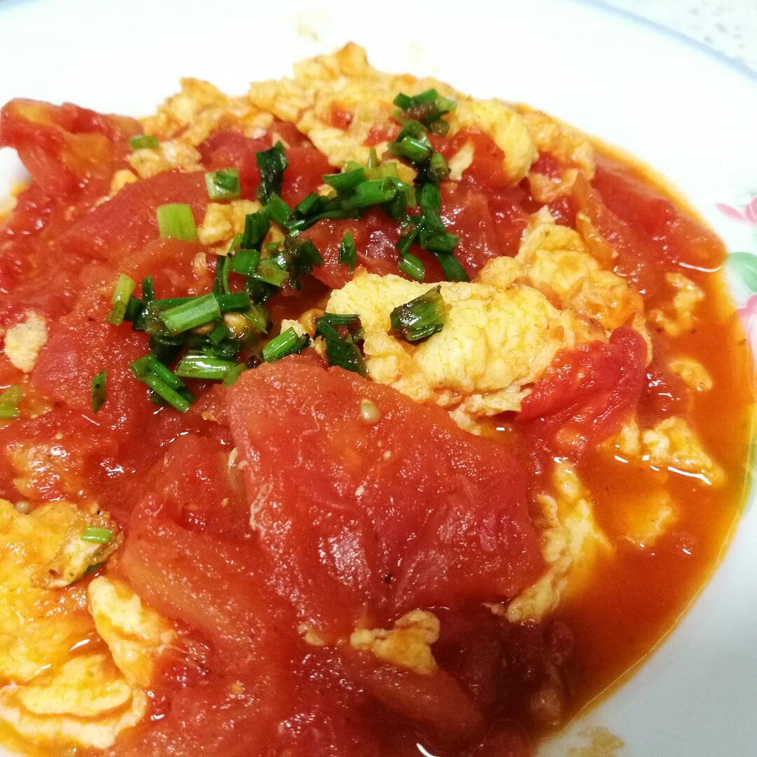 西红柿炒鸡蛋