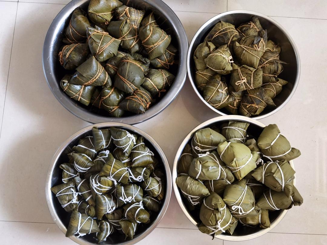 11种口味的粽子.咸粽.甜粽-附粽子包法