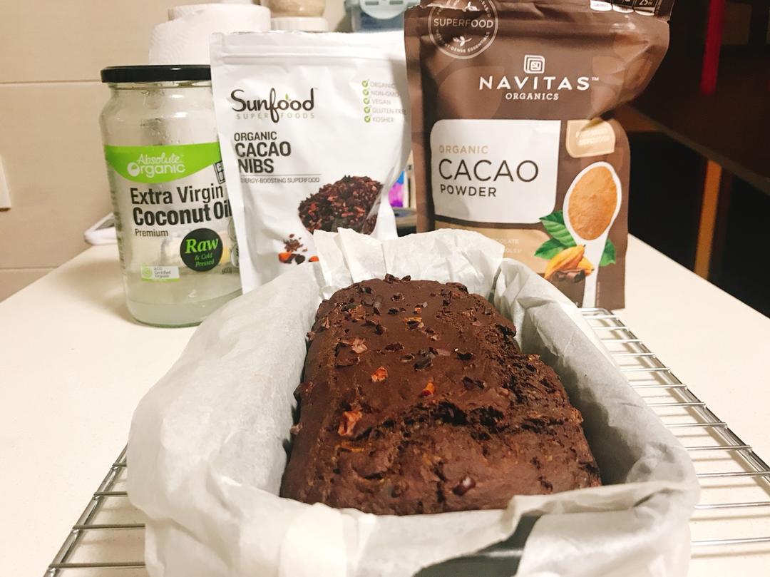 巧克力西葫芦快手面包（健康巧克力“蛋糕”）丨健康·烘焙