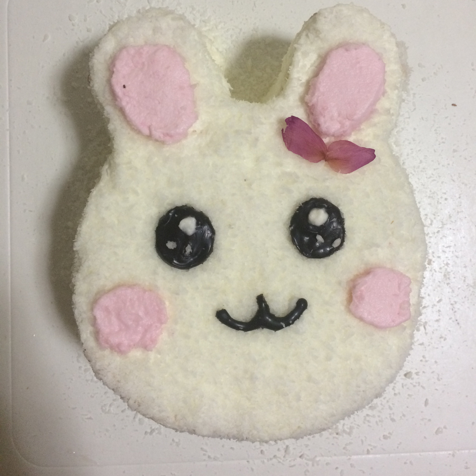 椰蓉小兔子奶油蛋糕