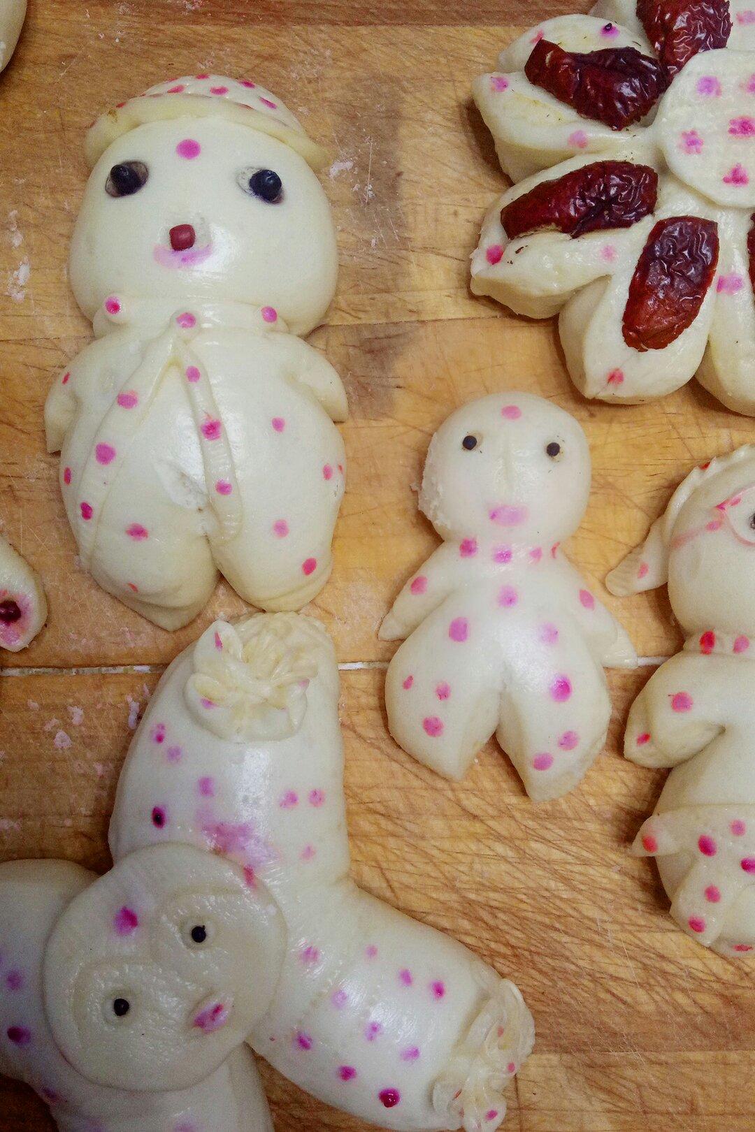 袁o做的七月十五面人人