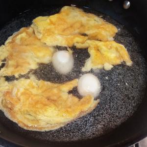 鸡蛋汤煮益母草的做法 步骤5