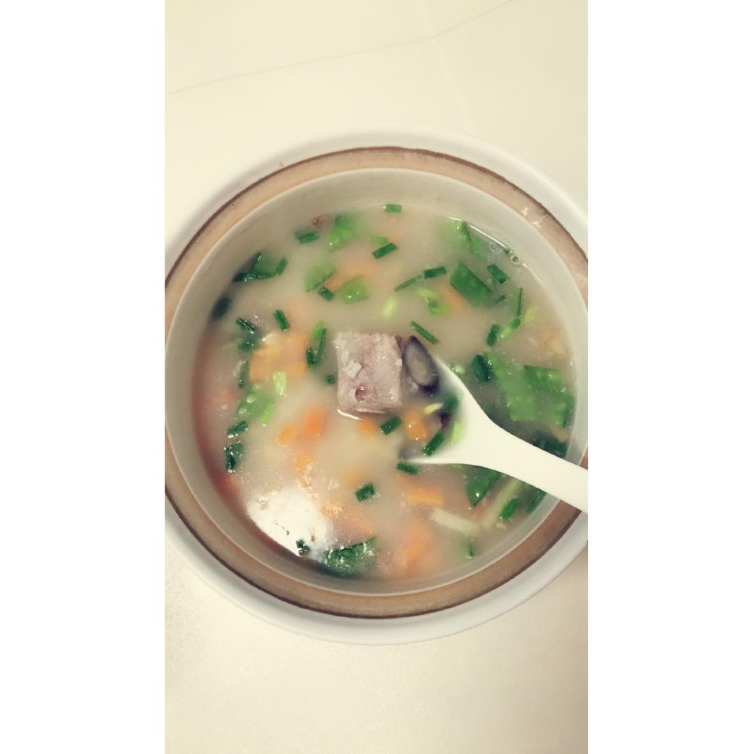 排骨海参粥