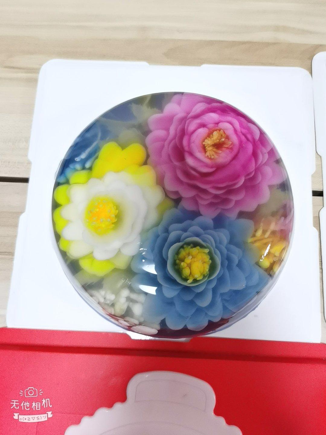 3D雕花果冻蛋糕