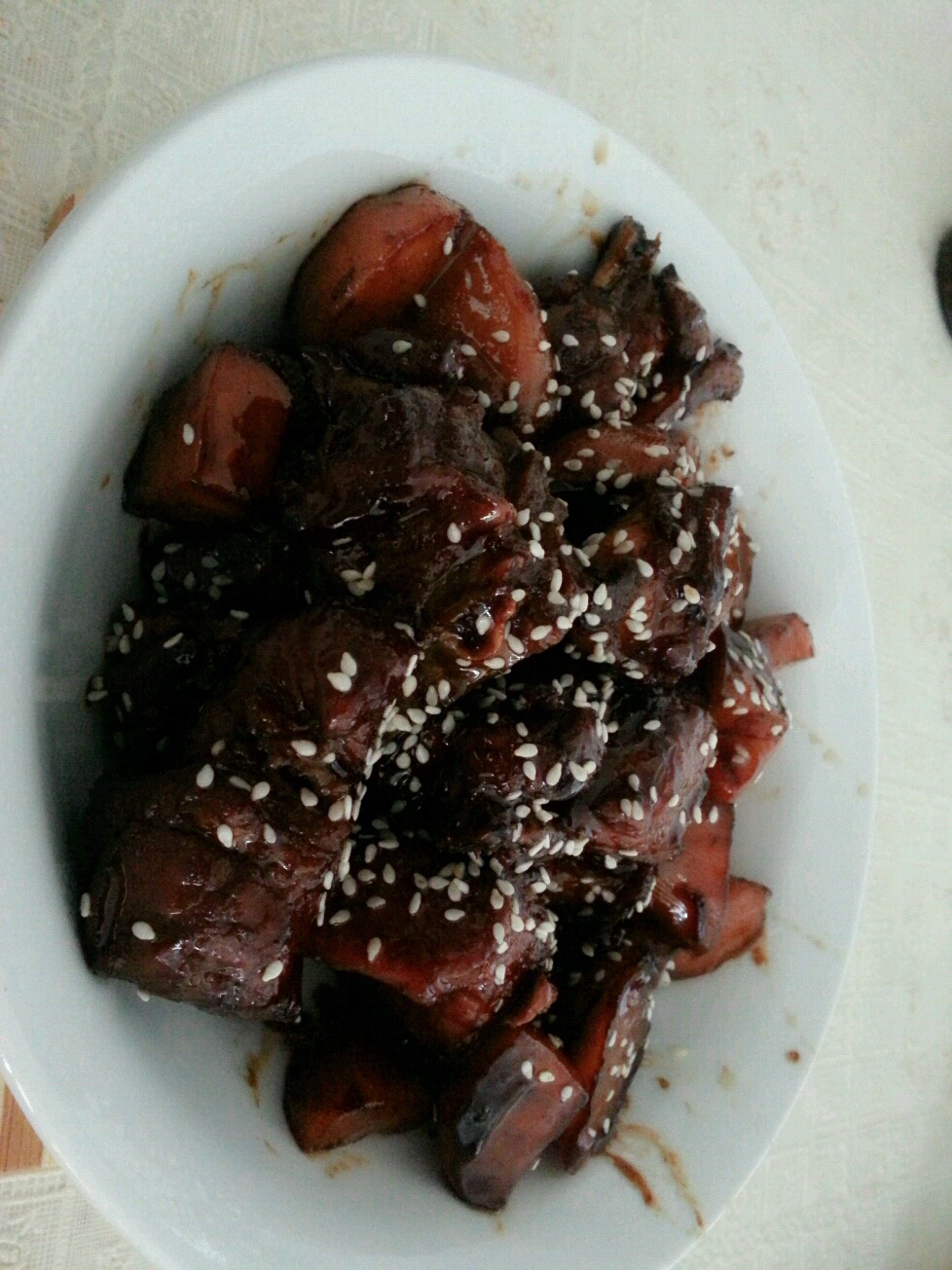 懒人版糖醋排骨