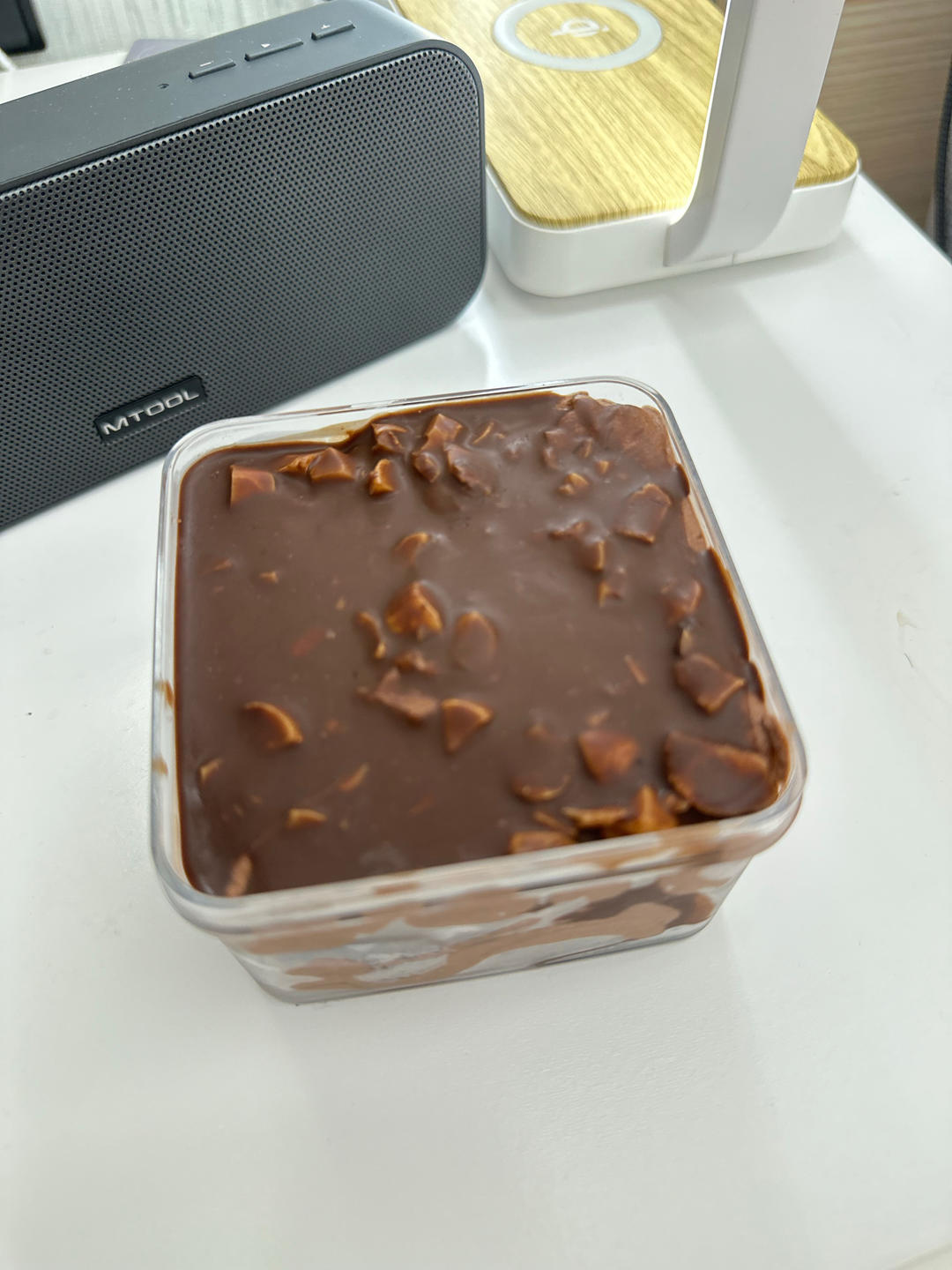 四重口感‼️巨好吃巧克力🍫梦龙脆皮盒子蛋糕