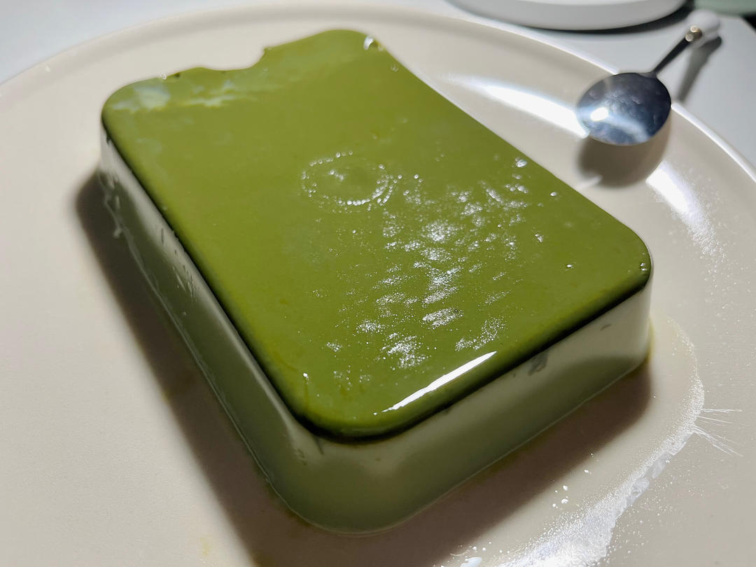 Q嫩弹滑的抹茶布丁