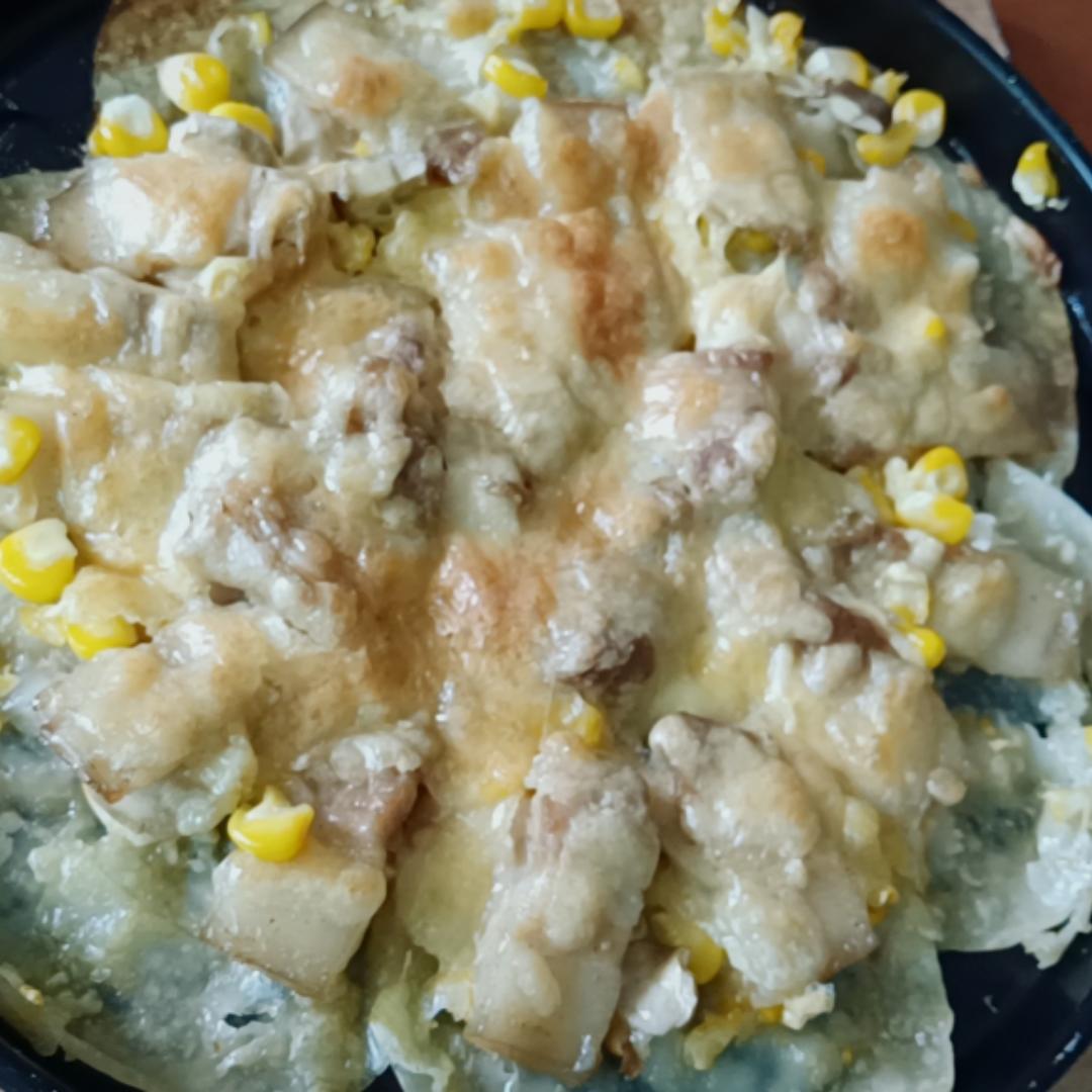 饺子皮披萨