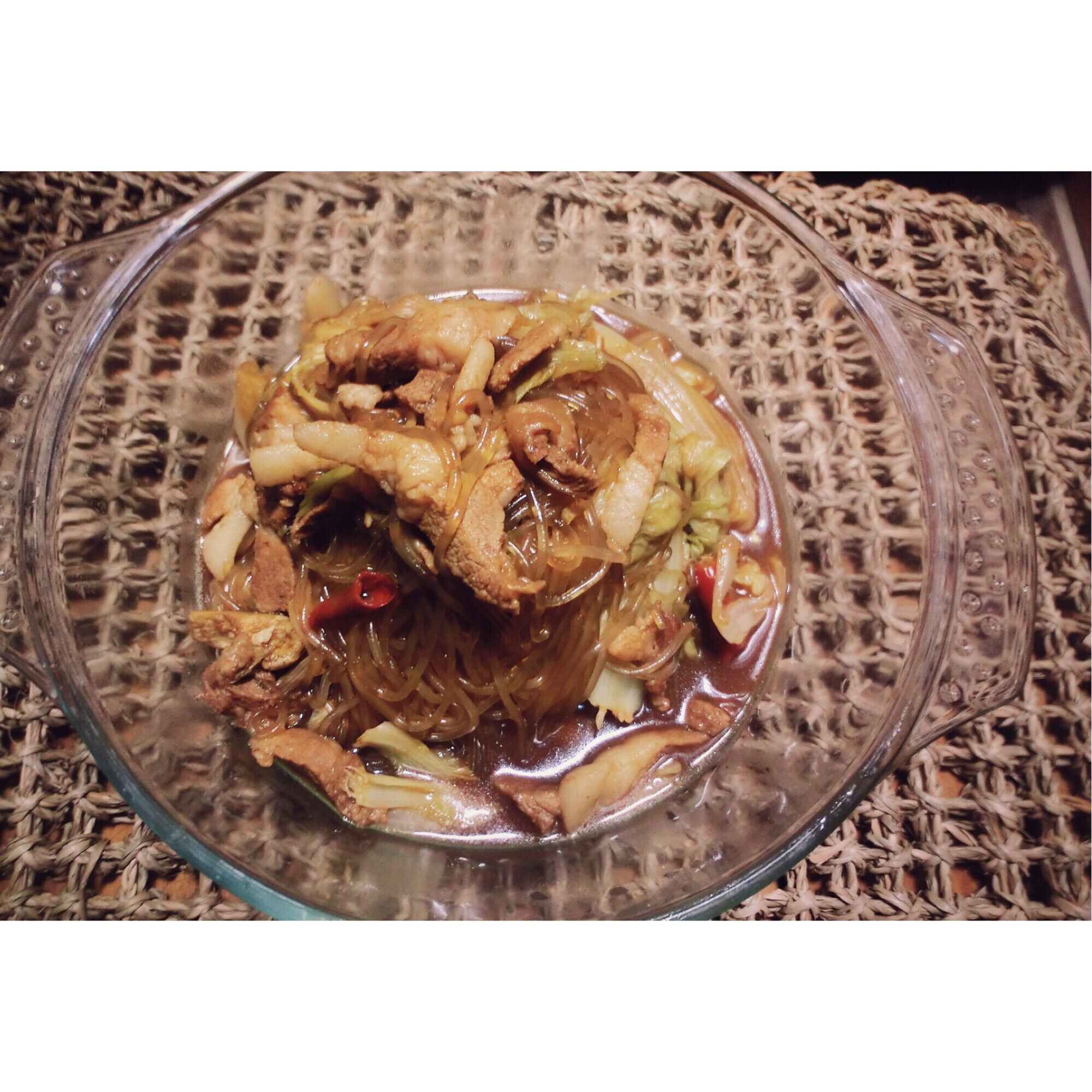 猪肉白菜炖粉条