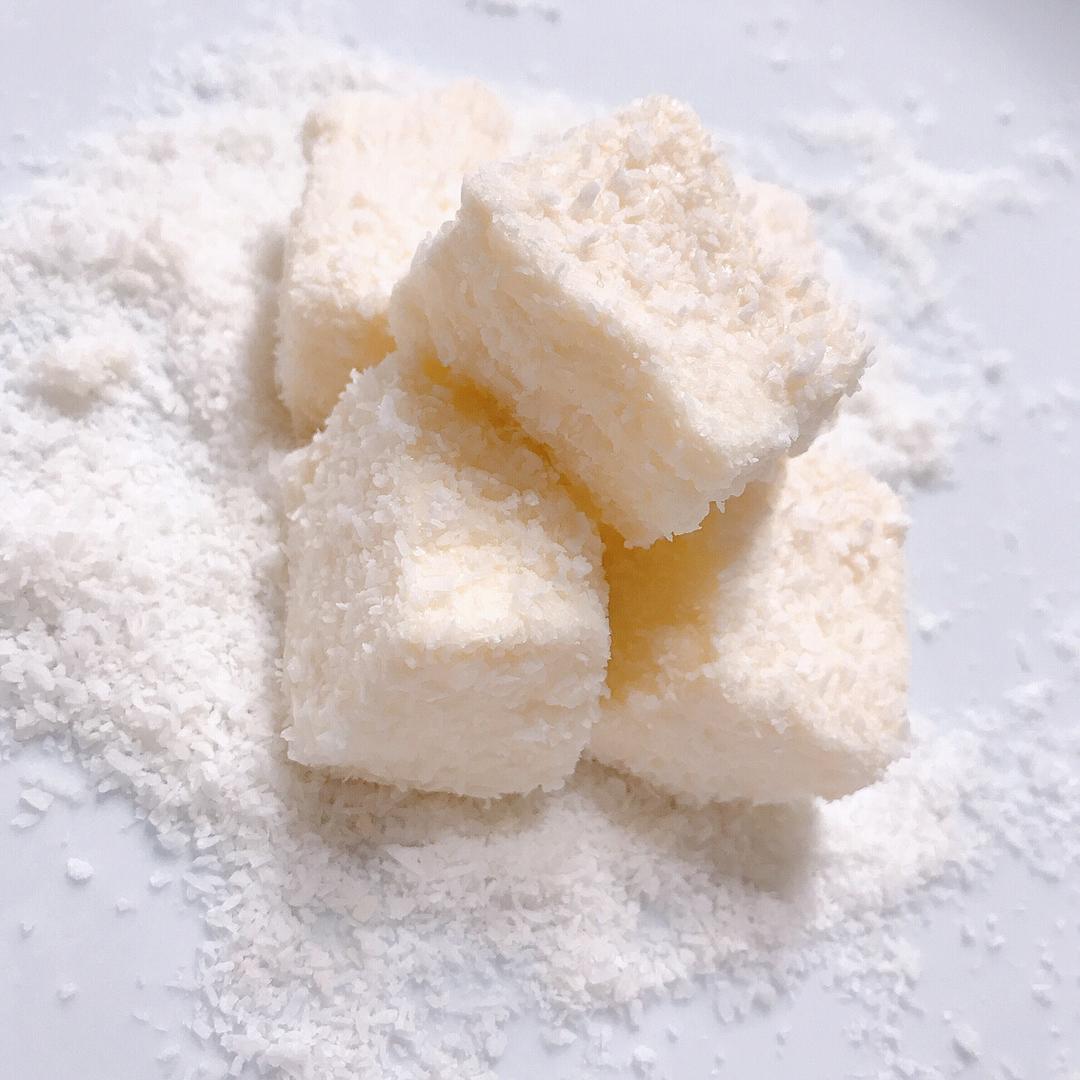 椰蓉牛奶小方
