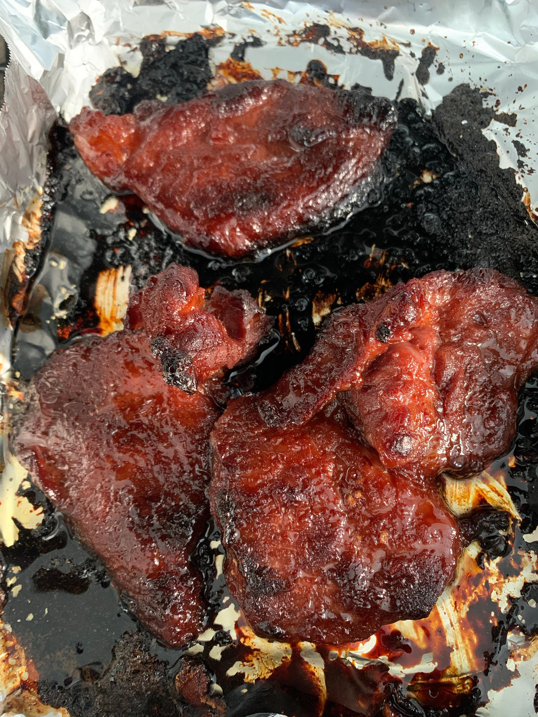 蜜汁叉烧肉（新手烤箱0失败）