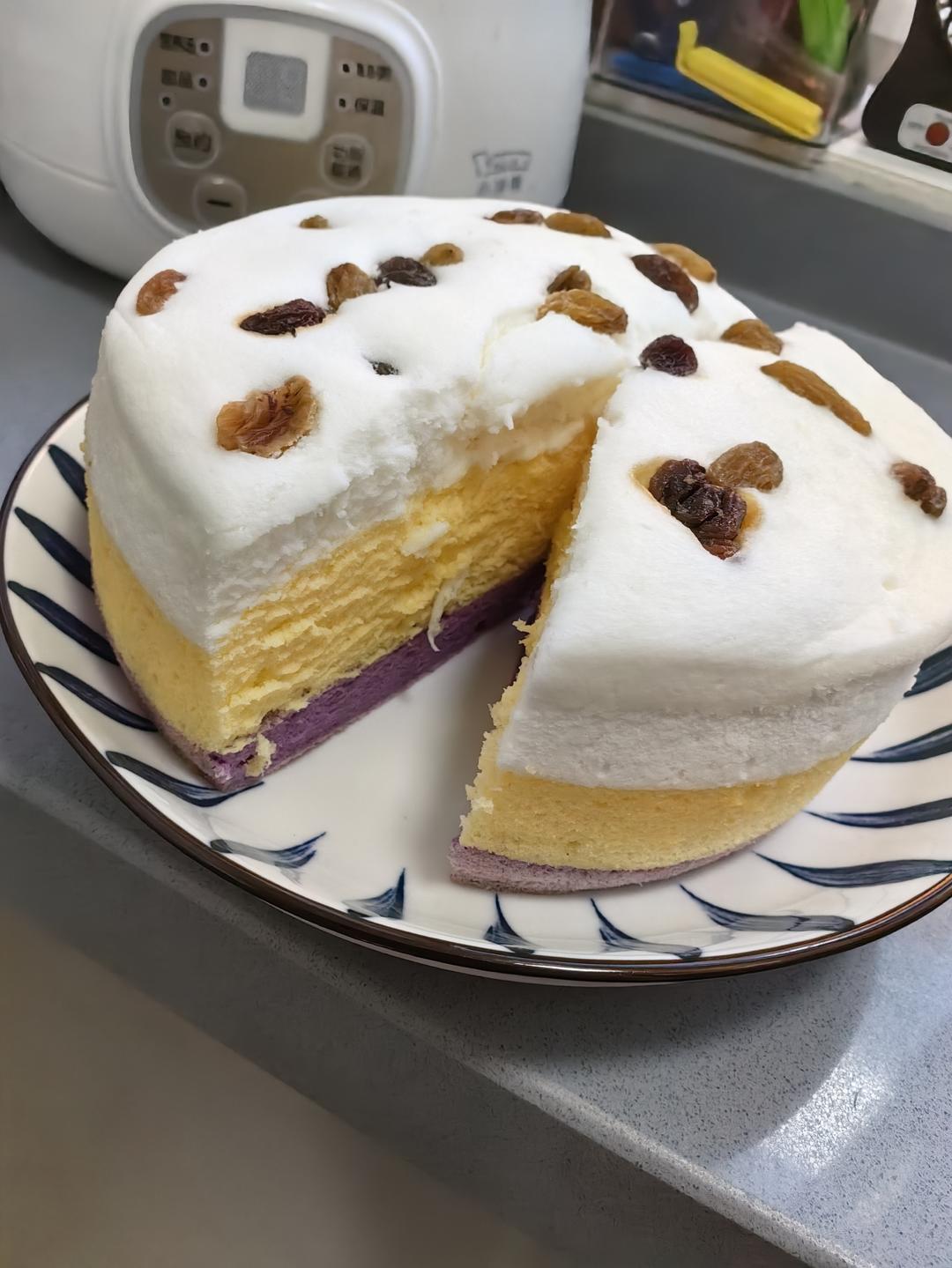 蒸三色糕