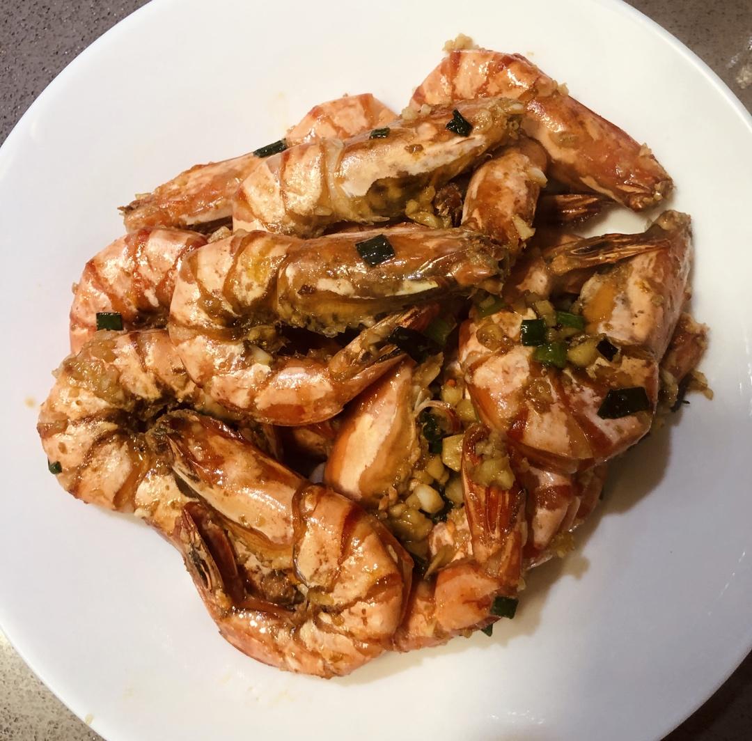 十分钟做好吃的红烧大虾