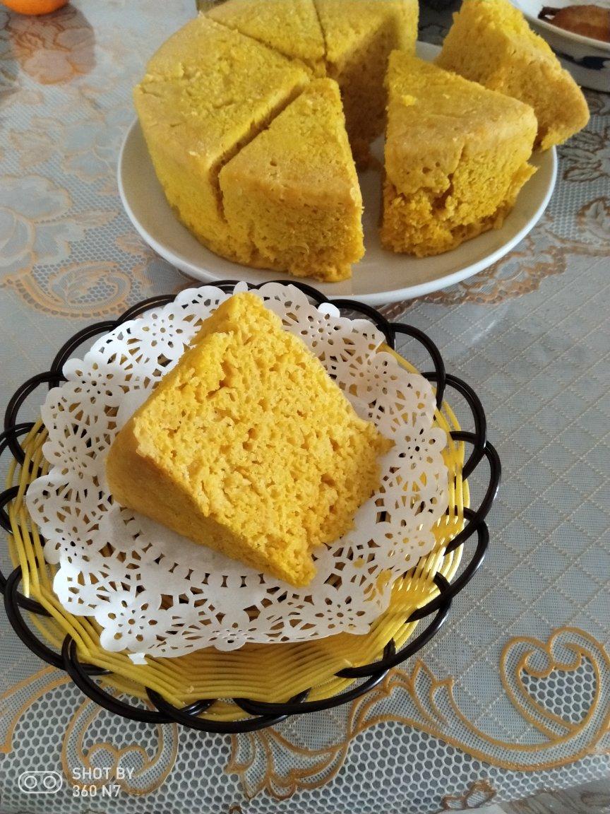 南瓜鸡蛋发糕