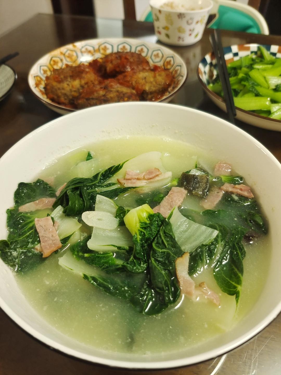 上汤奶白菜
