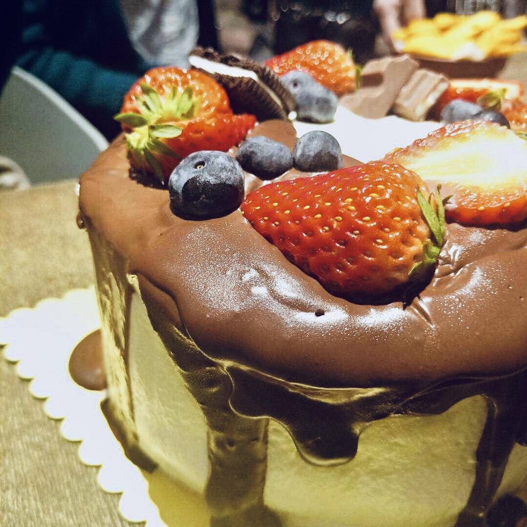 巧克力淋面蛋糕