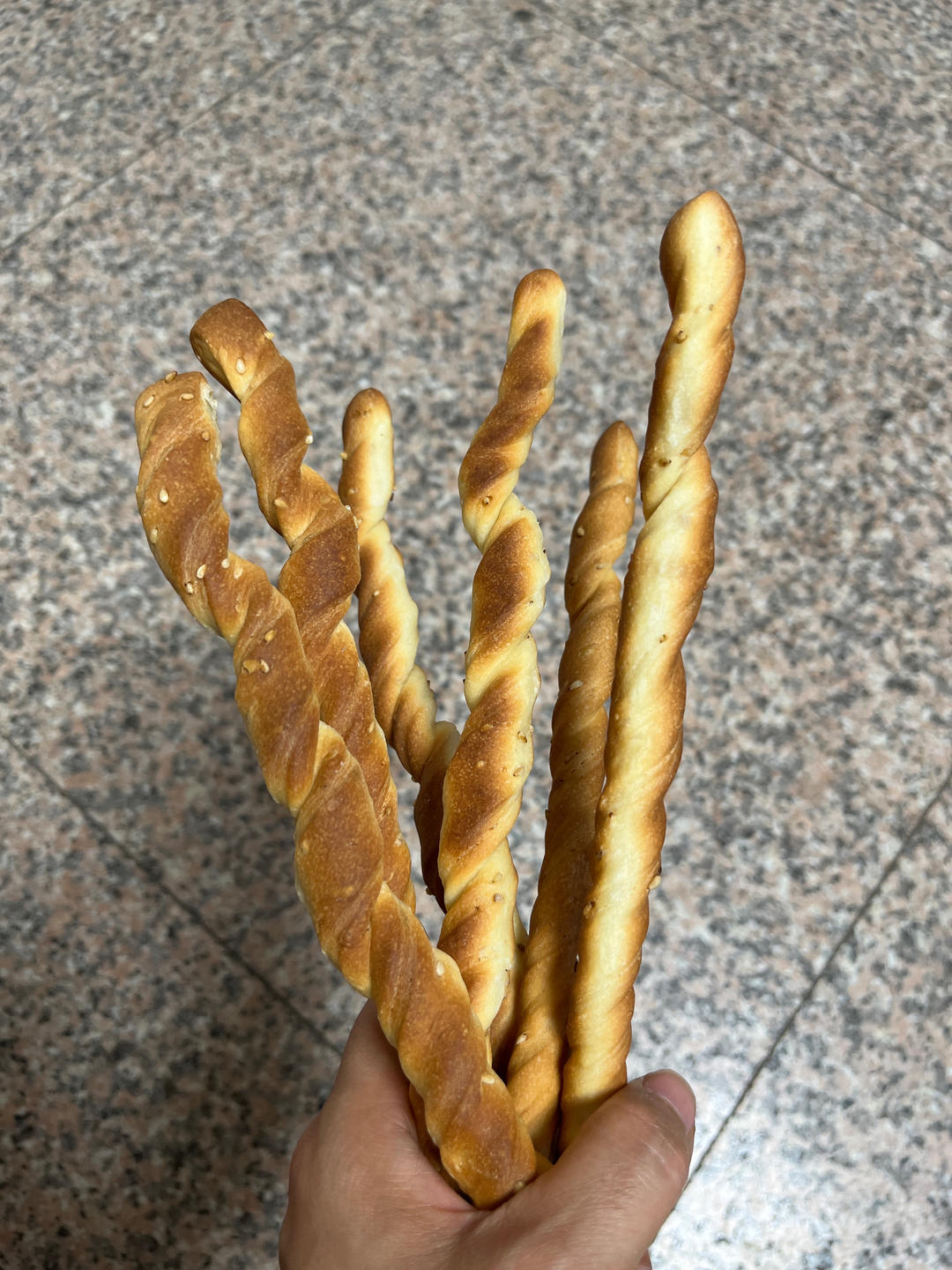 嘎嘣脆的面包棒